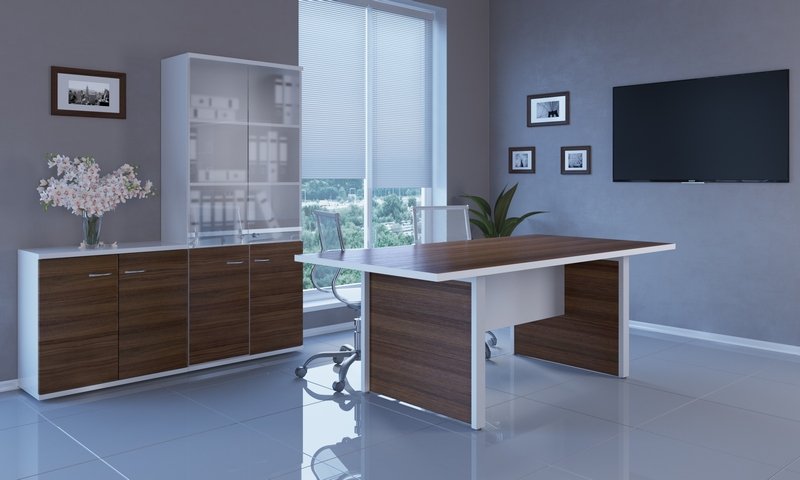 Итальянская мебель в кабинет Steel Evo - вид 4