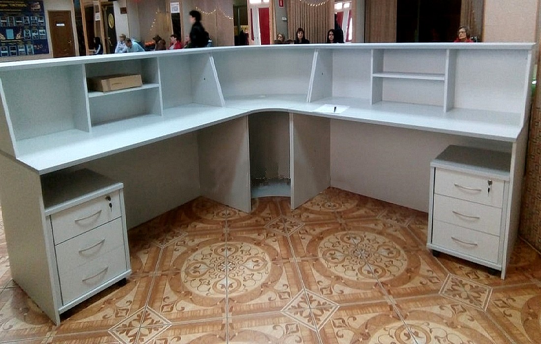 Угловая стойка-ресепшн ЭДЕМ-2 - вид 10