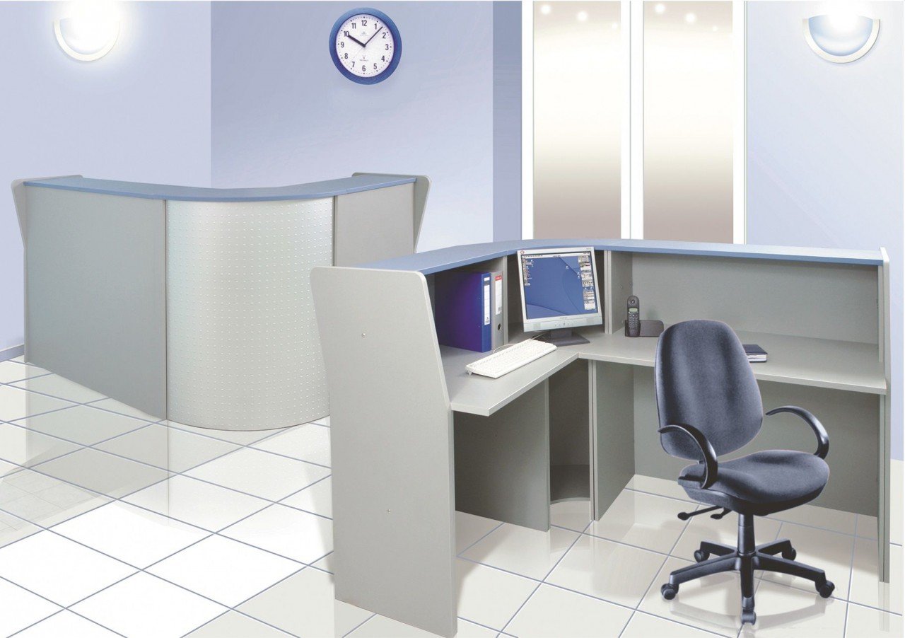 Угловая стойка-ресепшн ЭДЕМ-2 - вид 4