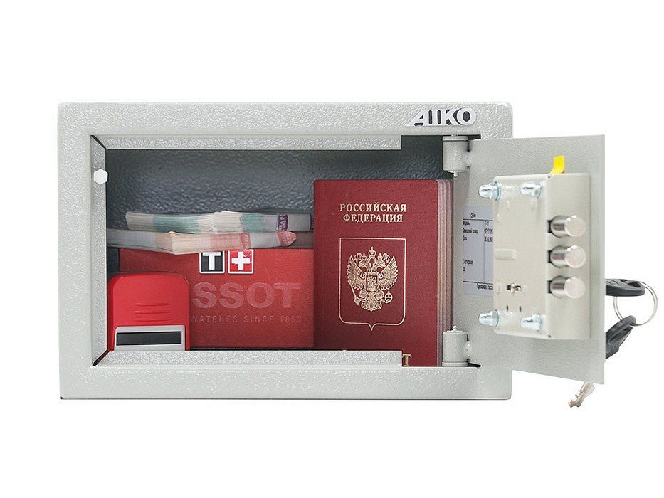 Сейф офисный металлический &laquo;AIKO Т-17 KL&raquo; - вид 4