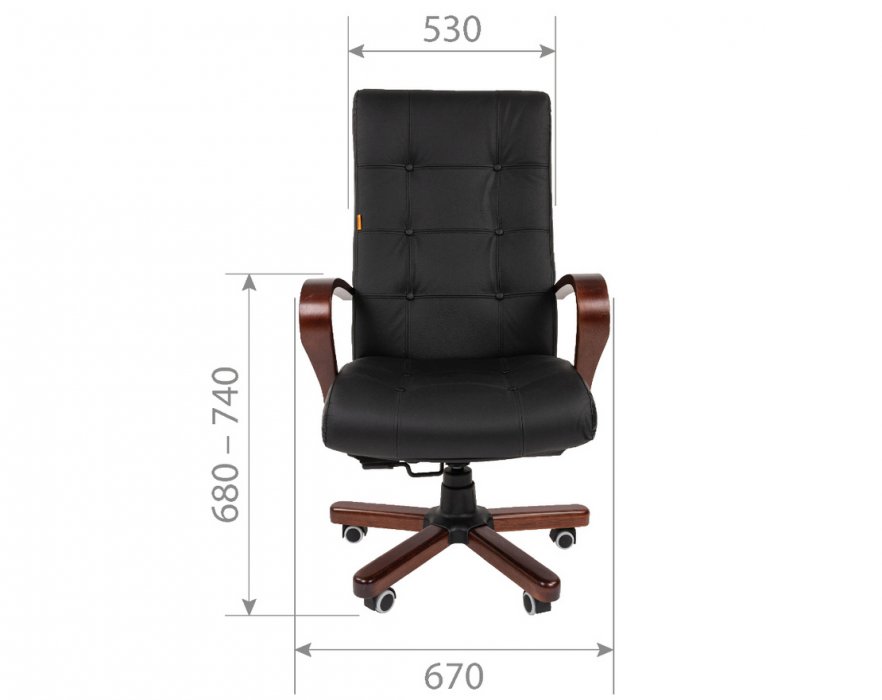 Кресло для руководителя CHAIRMAN 424WD - вид 4
